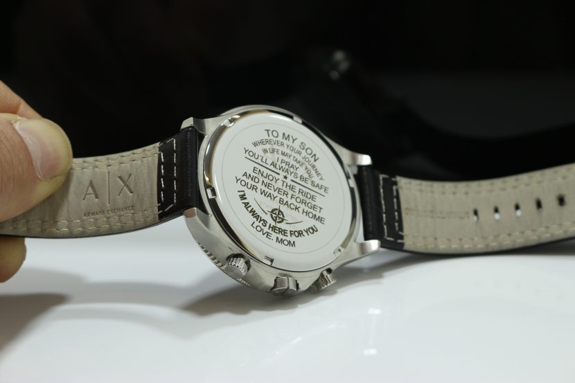 Gravur Armbanduhr