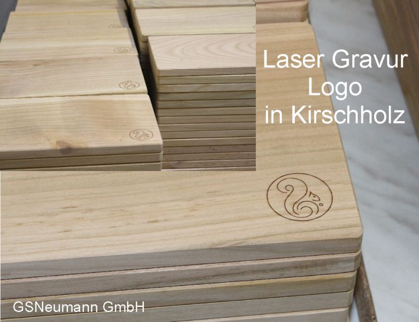 Logo Gravur in Werbegeschenk